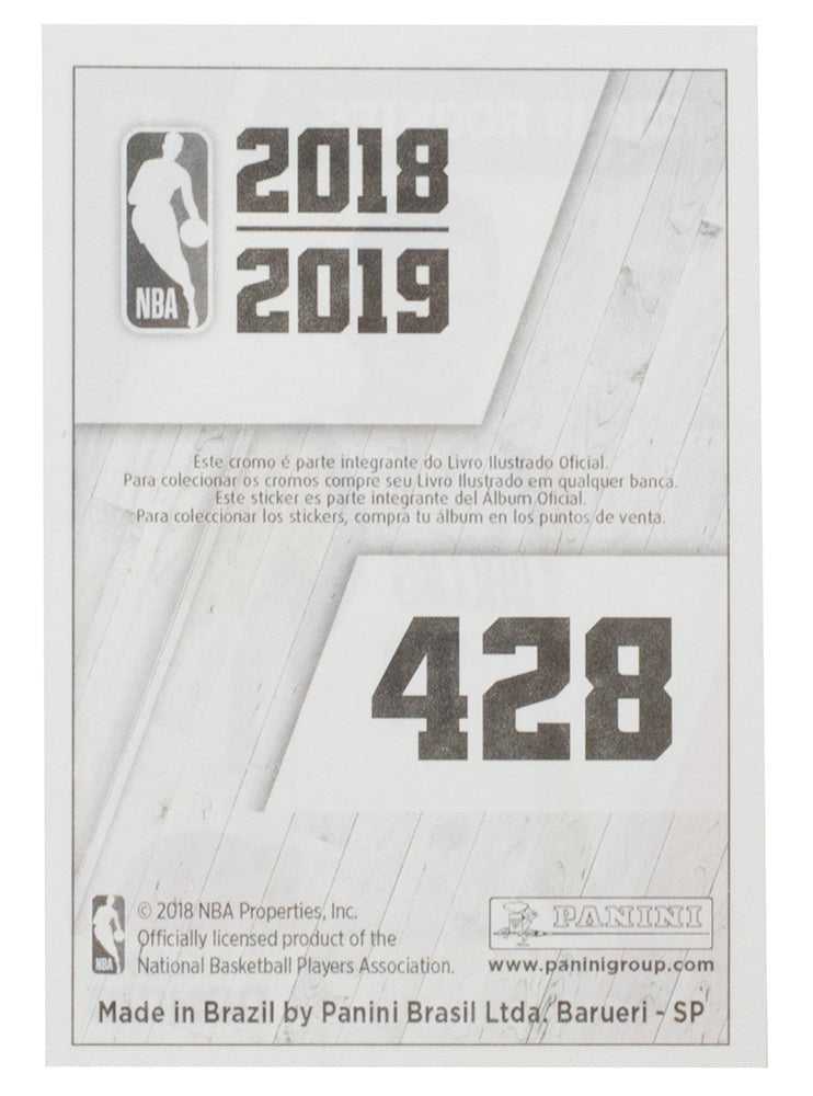 Luka Doncic 2018-19 Panini #428 Dallas Mavericks Rookie Sticker Basketball Card - Collectible Sports Memorabilia for Fans and Investors