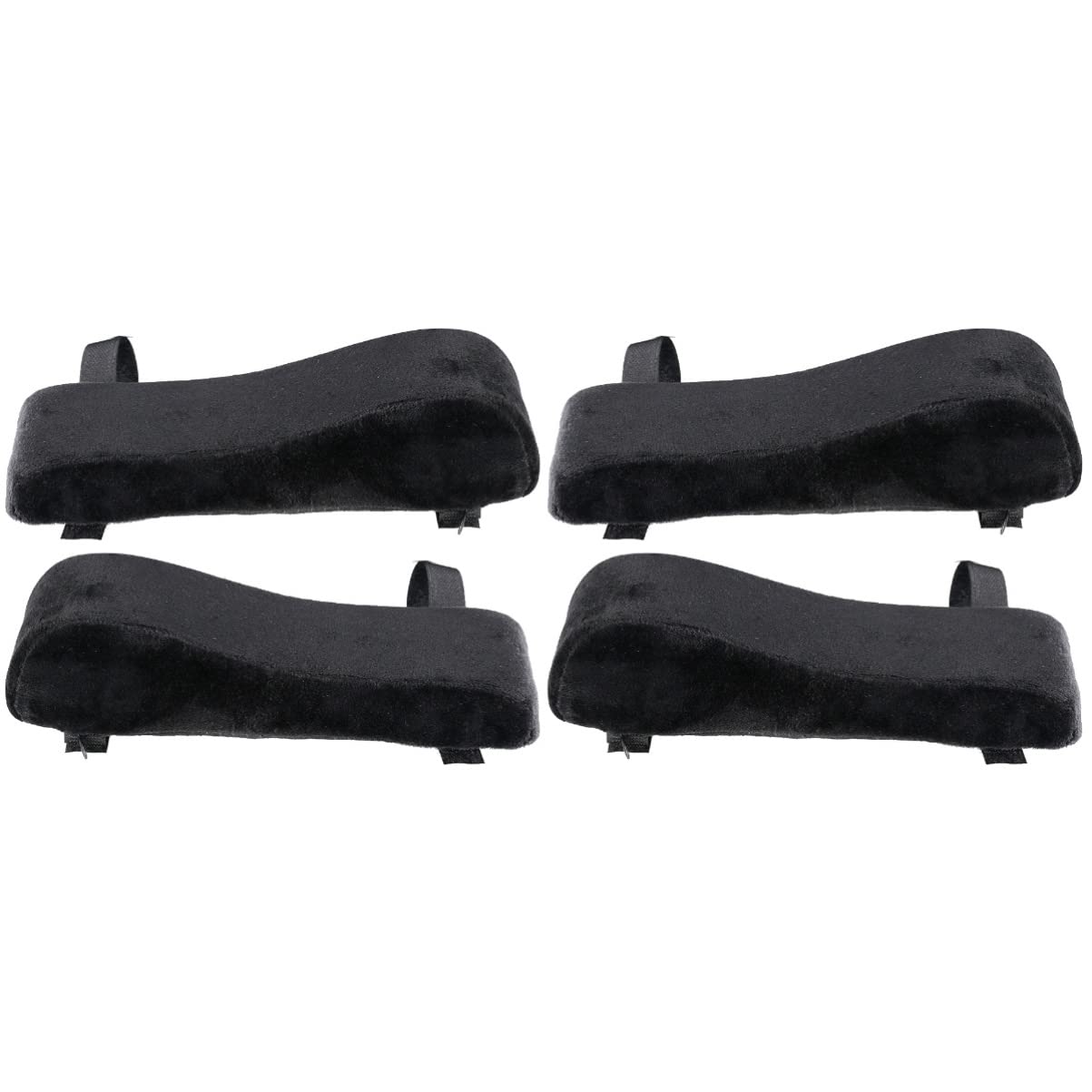 Veemoon 2 Pairs Memory Foam Elbow Pads - Ergonomic Armrest Cushions for Office Chairs, Gaming Chairs & Computer Chairs - Soft Support for Long Hours of Work, Gaming & Typing Comfort