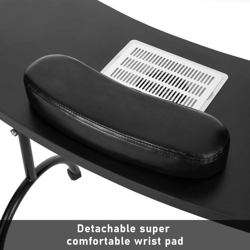 LEIBOU Professional Folding Portable Nail Table - 35
