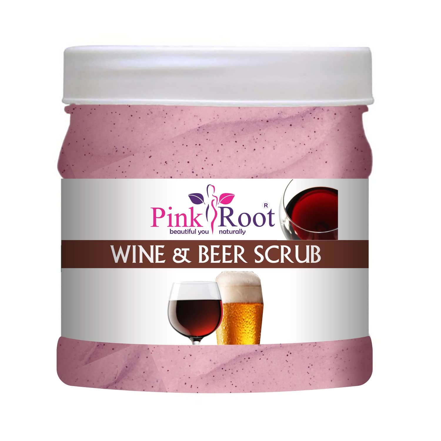 **Aloe Vera Cold Cream 500ml with Wine & Beer Scrub – Hydrating & Exfoliating Skincare Set for Dry & Sensitive Skin – Perfect for Winter Care & Spa Nights**