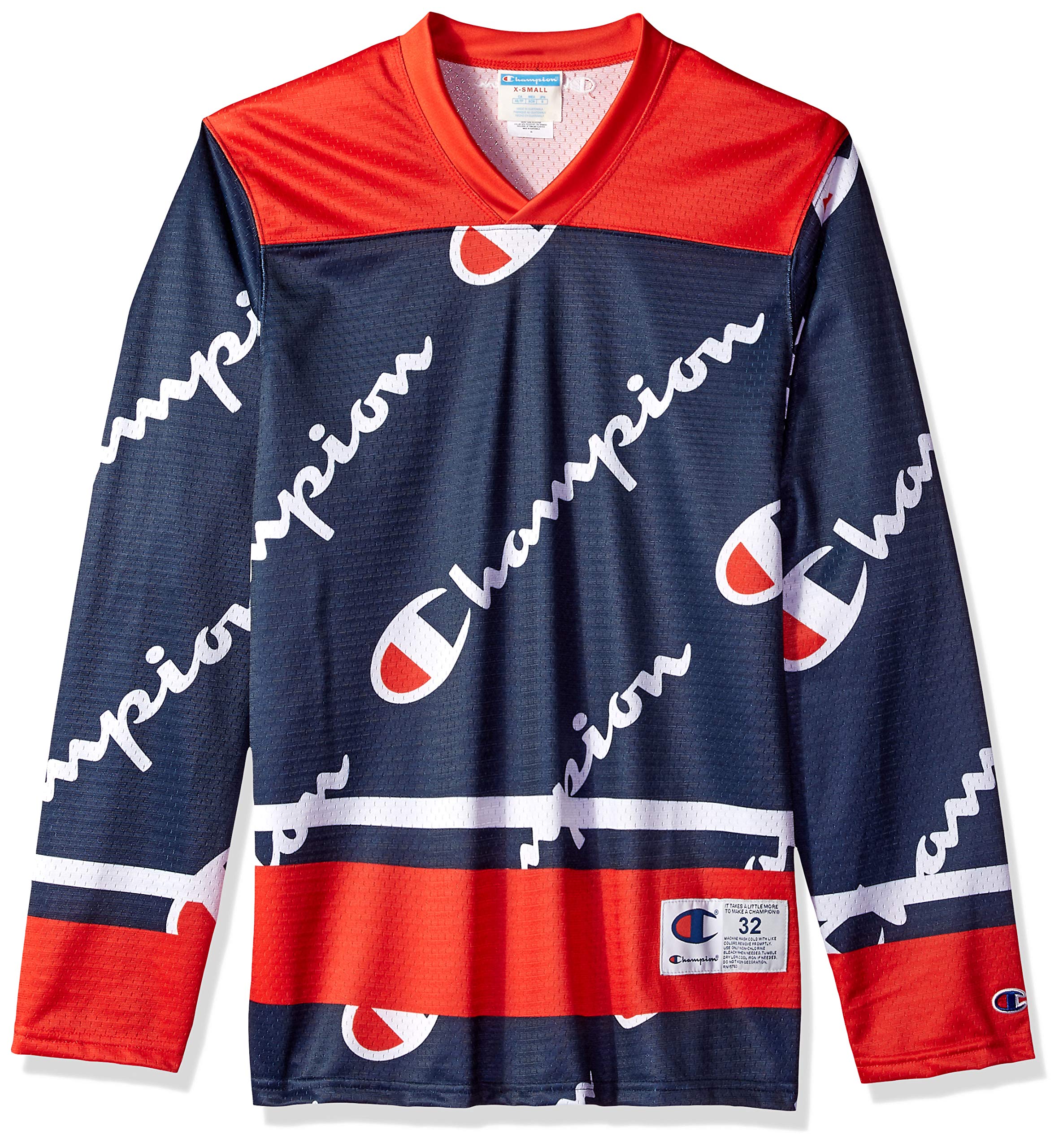 Champion Men's Hockey Jersey - Breathable Sports Shirt for Hockey Games & Training | Durable Performance Apparel for Athletes & Fans