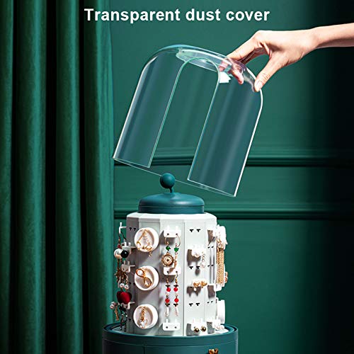 Large Jewelry Storage Box - Portable & Spacious for Home & Travel