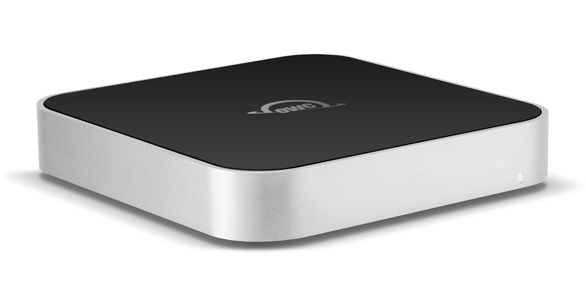 OWC 0TB miniStack USB 3.2 Gen 1 External Hard Drive Enclosure for Mac & PC - Perfect for Data Backup, Media Storage & Workspace Expansion