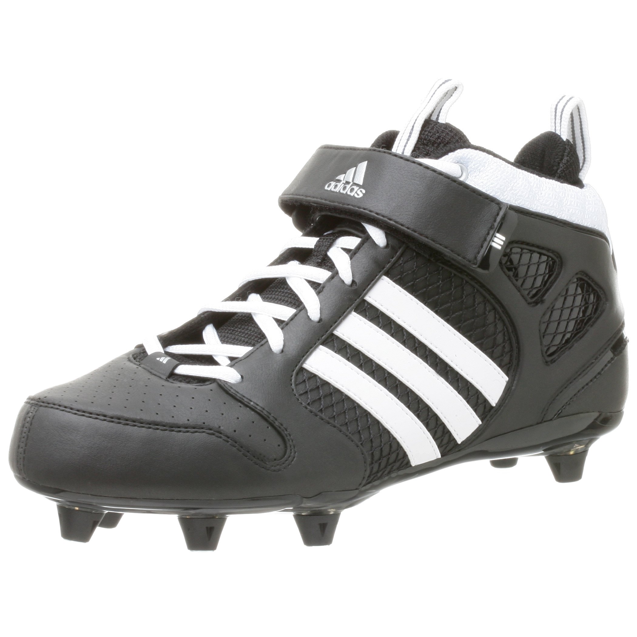 adidas Men's Grid Iron 7 D Mid Football Cleats - Lightweight Performance Shoes for American Football Training & Games | Perfect for Turf, Grass & Field Play