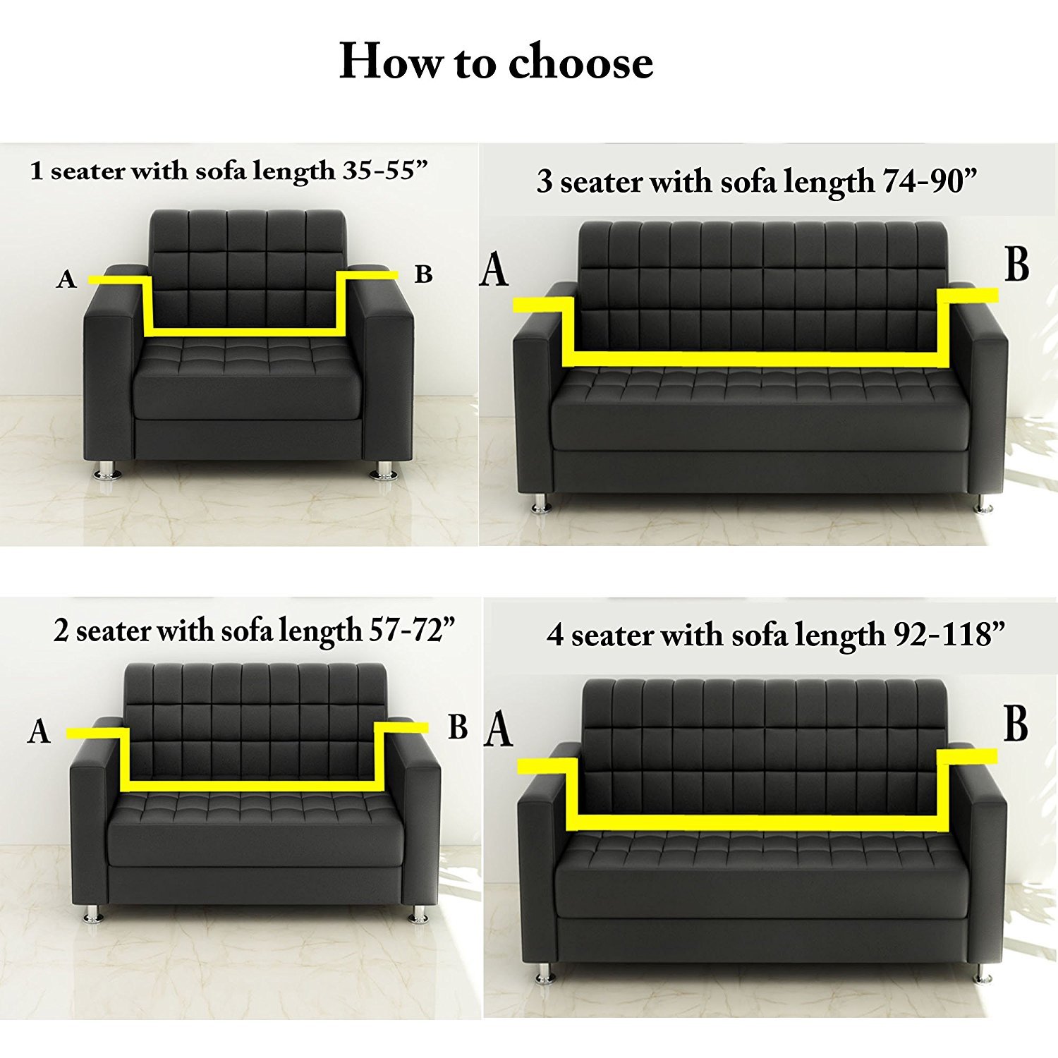 Pet Proof Sofa Cover for Dogs - High Elasticity, Anti-Slip Quilted Couch Protector - All Season Sectional Sofa Throw Pad (35x55 Inches) - Perfect for Pet Owners & Living Room Furniture Protection