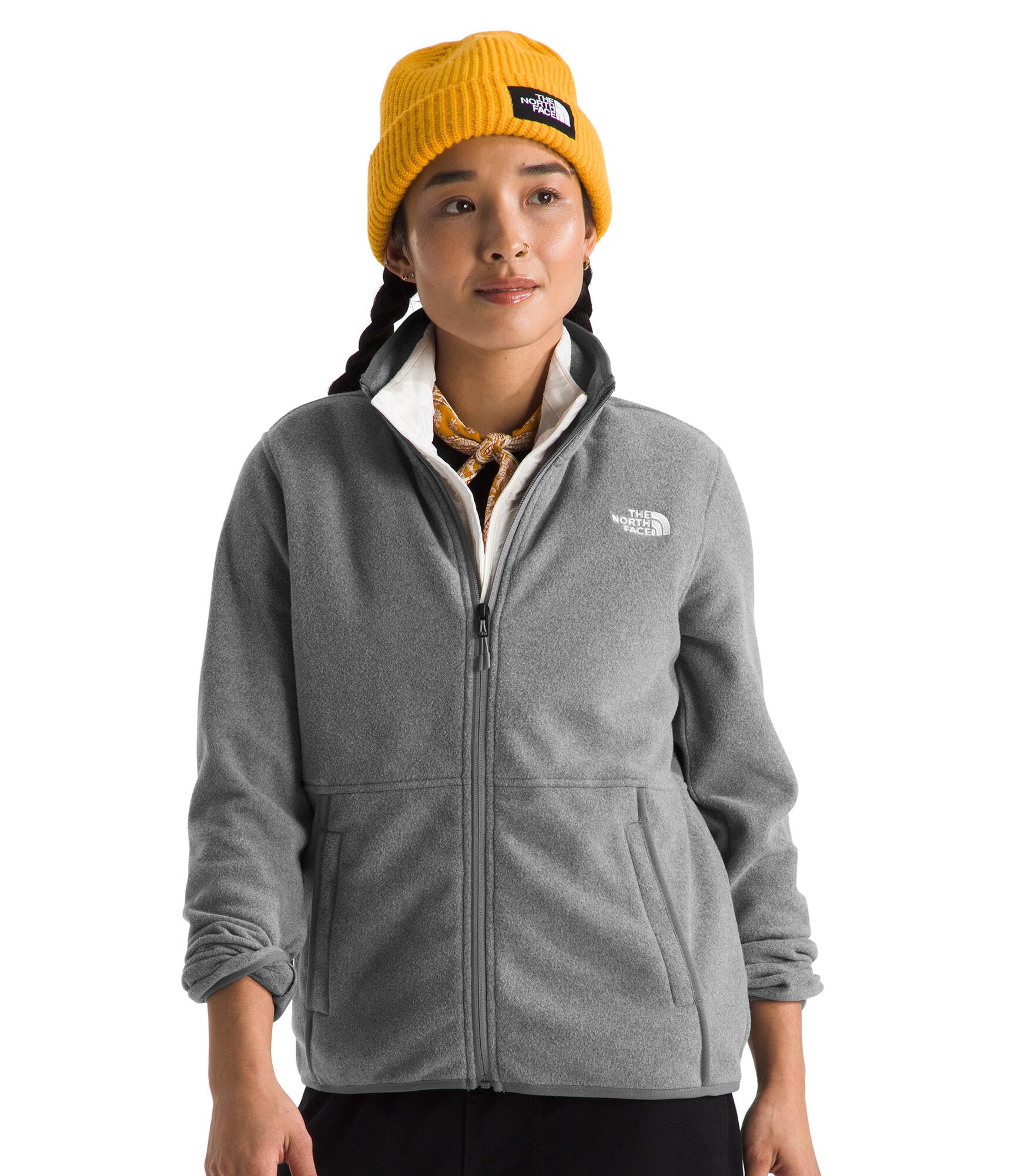THE NORTH FACE Women's Glacier Fleece Jacket - Warm Winter Pullover for Hiking, Camping & Outdoor Activities