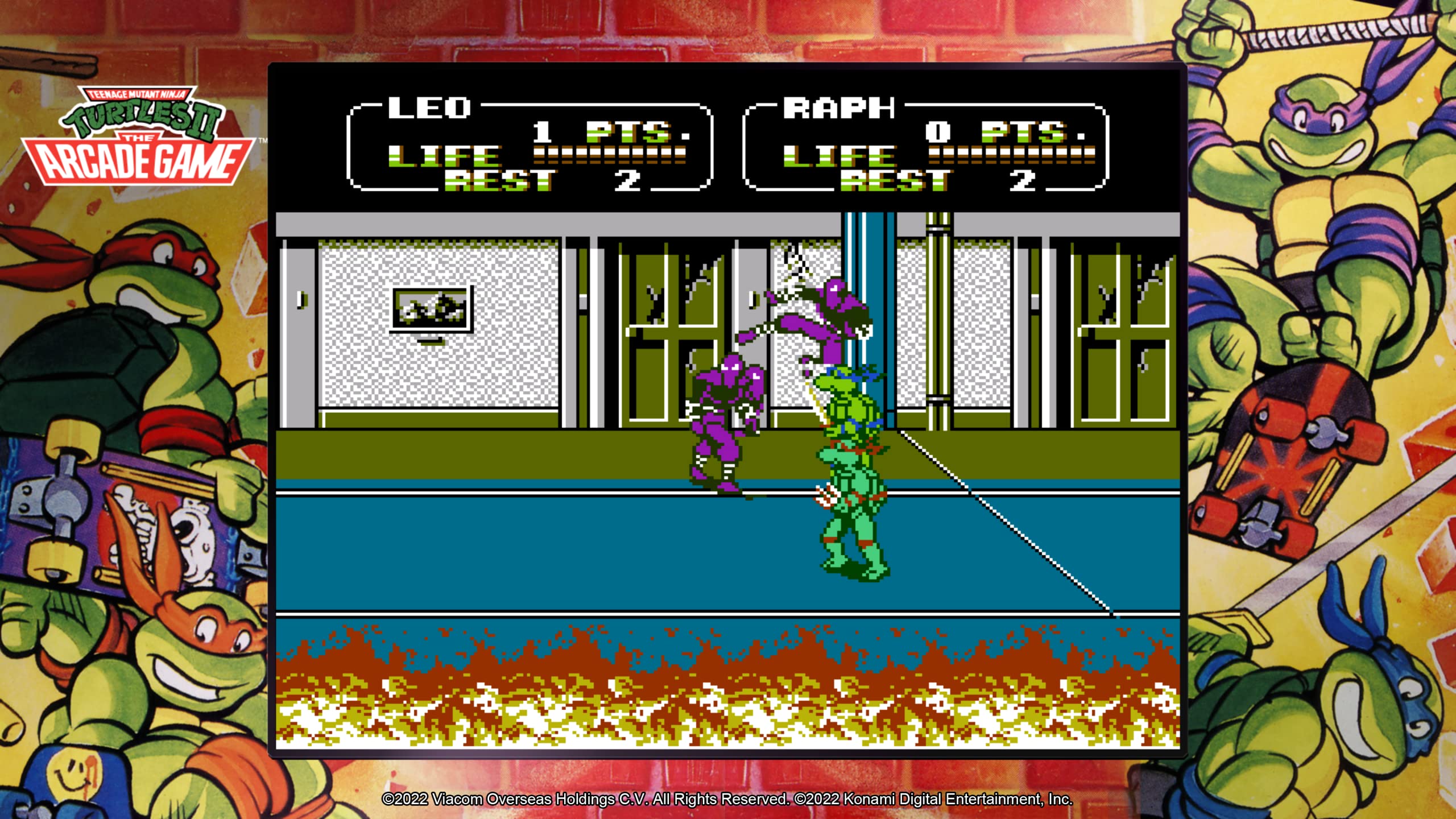 Teenage Mutant Ninja Turtles: Cowabunga Collection - PS4 Game | Classic TMNT Arcade & Console Games Bundle | Perfect for Retro Gaming Fans & Multiplayer Fun