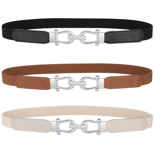 A-black+brown+beige(silver Buckle)