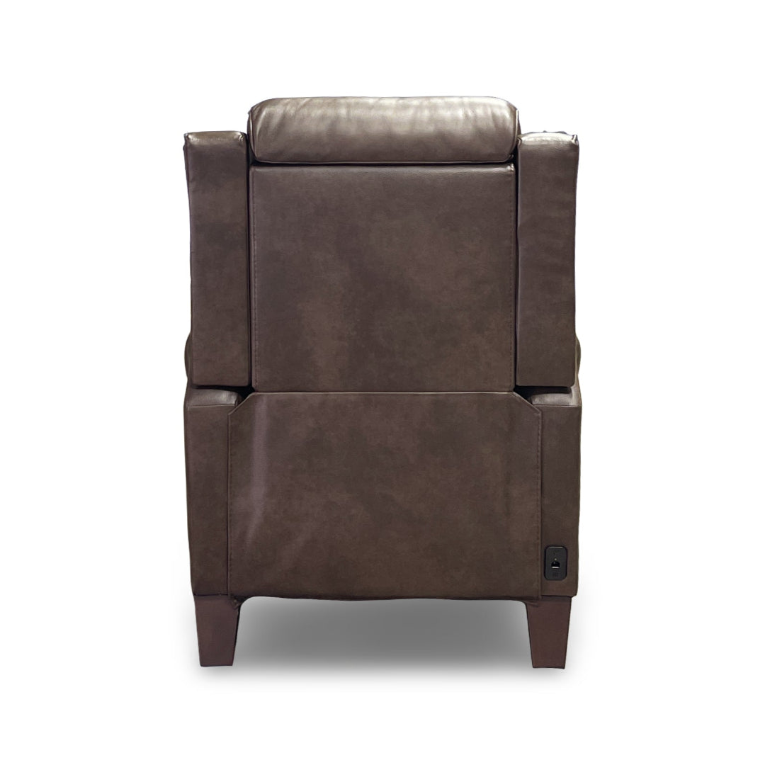 Premium Preston Leather Power Lift Recliner Chair with High Leg Design - Perfect for Elderly, Living Room, Home Theater & Relaxation