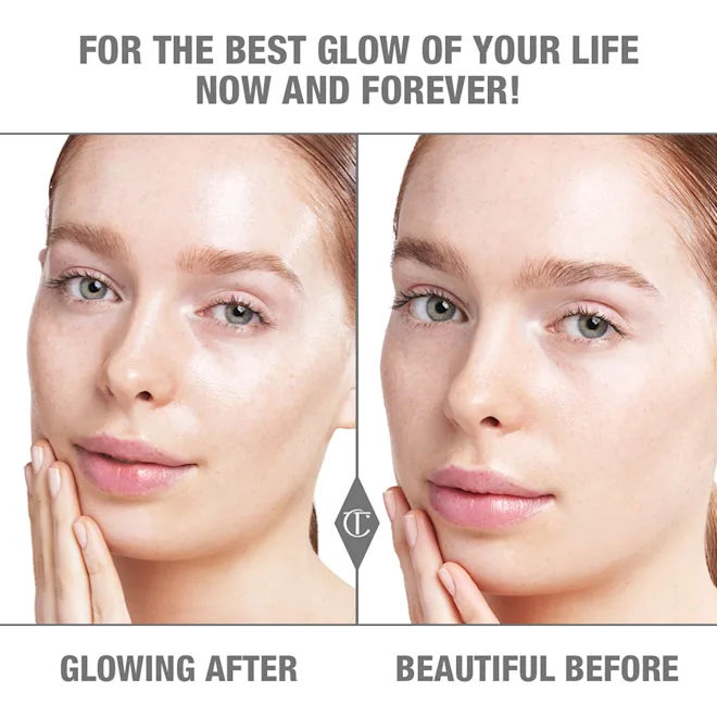 Charlotte Tilbury Glow Toner - Hydrating & Brightening Facial Toner for Radiant Skin | Perfect for Daily Skincare Routine & Makeup Prep