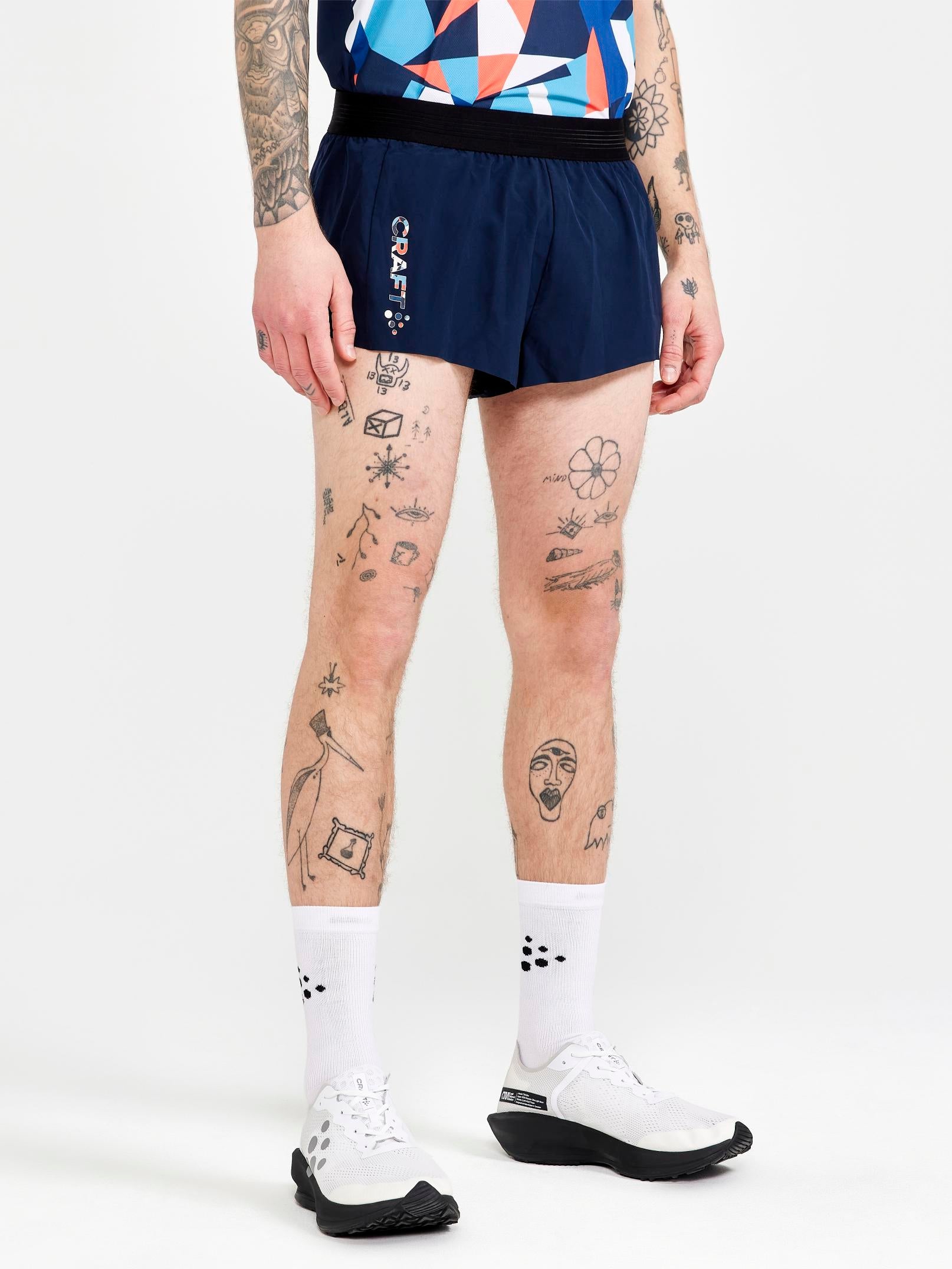 Men's PRO Dazzle Camo Running Shorts - Lightweight Quick-Dry Athletic Shorts for Men - Perfect for Jogging, Gym Workouts & Outdoor Sports