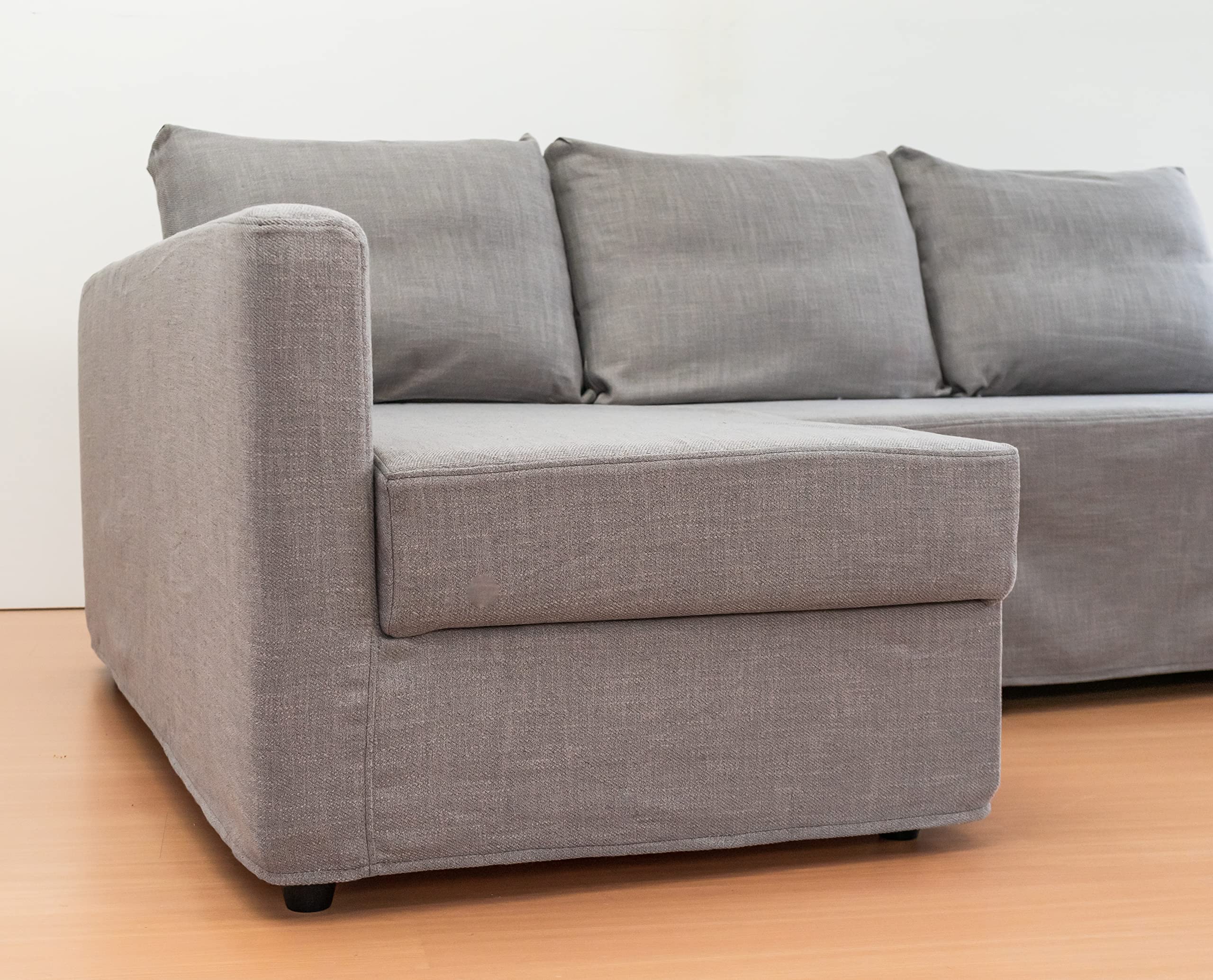 Custom Friheten Couch Cover Replacement Slipcover - Perfect Fit for IKEA Friheten Sofa Bed Sleeper (Left Chaise) | Durable Fabric Protector for Living Room, Home Theater & Guest Room