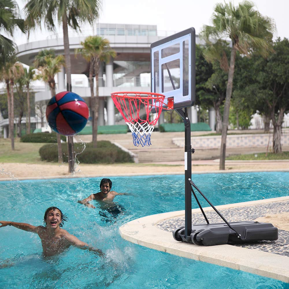 Adjustable Pool Basketball Hoop 45-53
