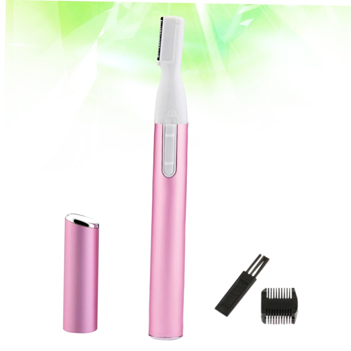 Electric Facial Hair Remover for Women - Eyebrow, Bikini & Foot Trimmer | Painless Hair Removal Device for Smooth Skin at Home & Travel