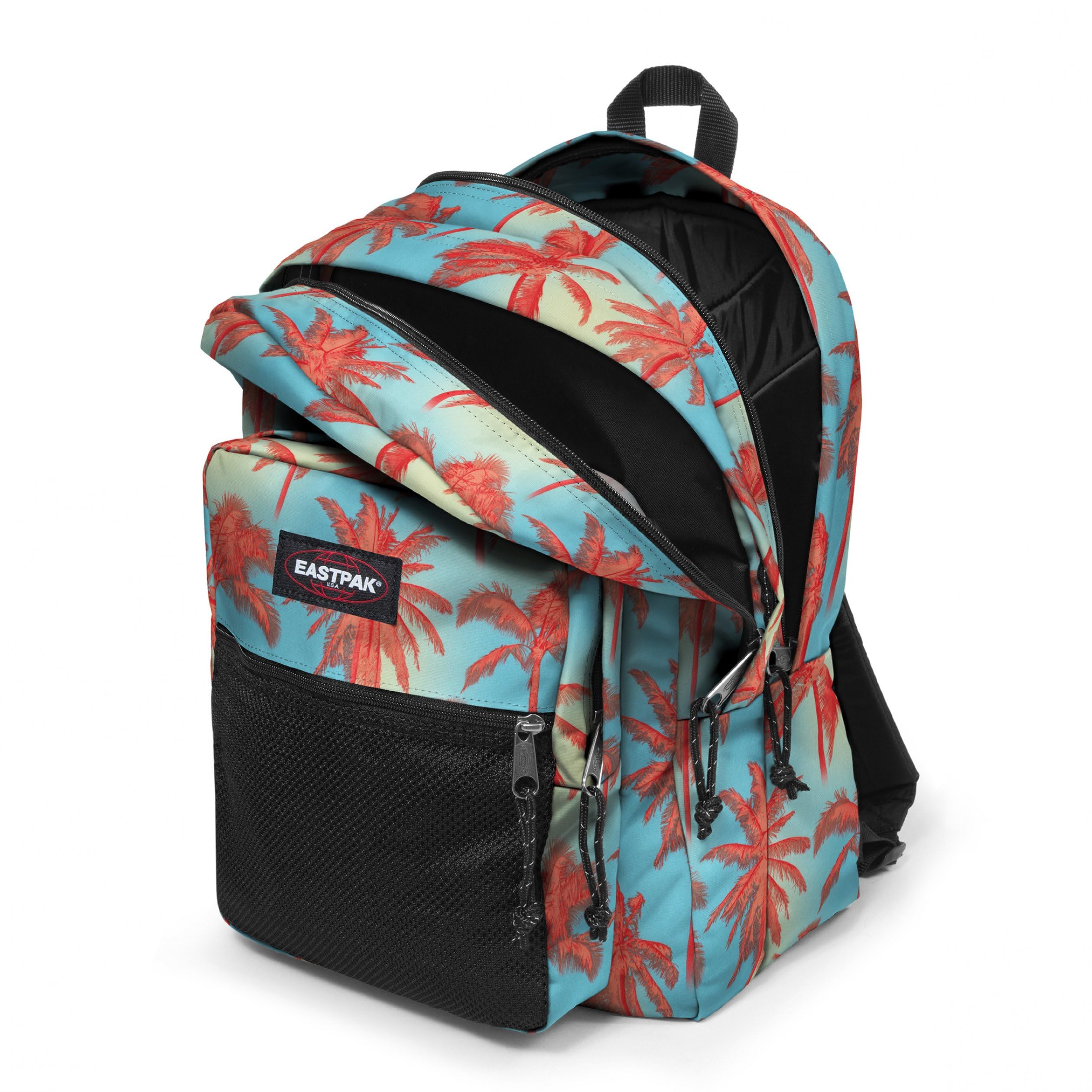 EASTPAK Pinnacle Brize Dye Blue Backpack - Lightweight Durable School & Travel Backpack for Men & Women - Perfect for College, Work & Outdoor Adventures
