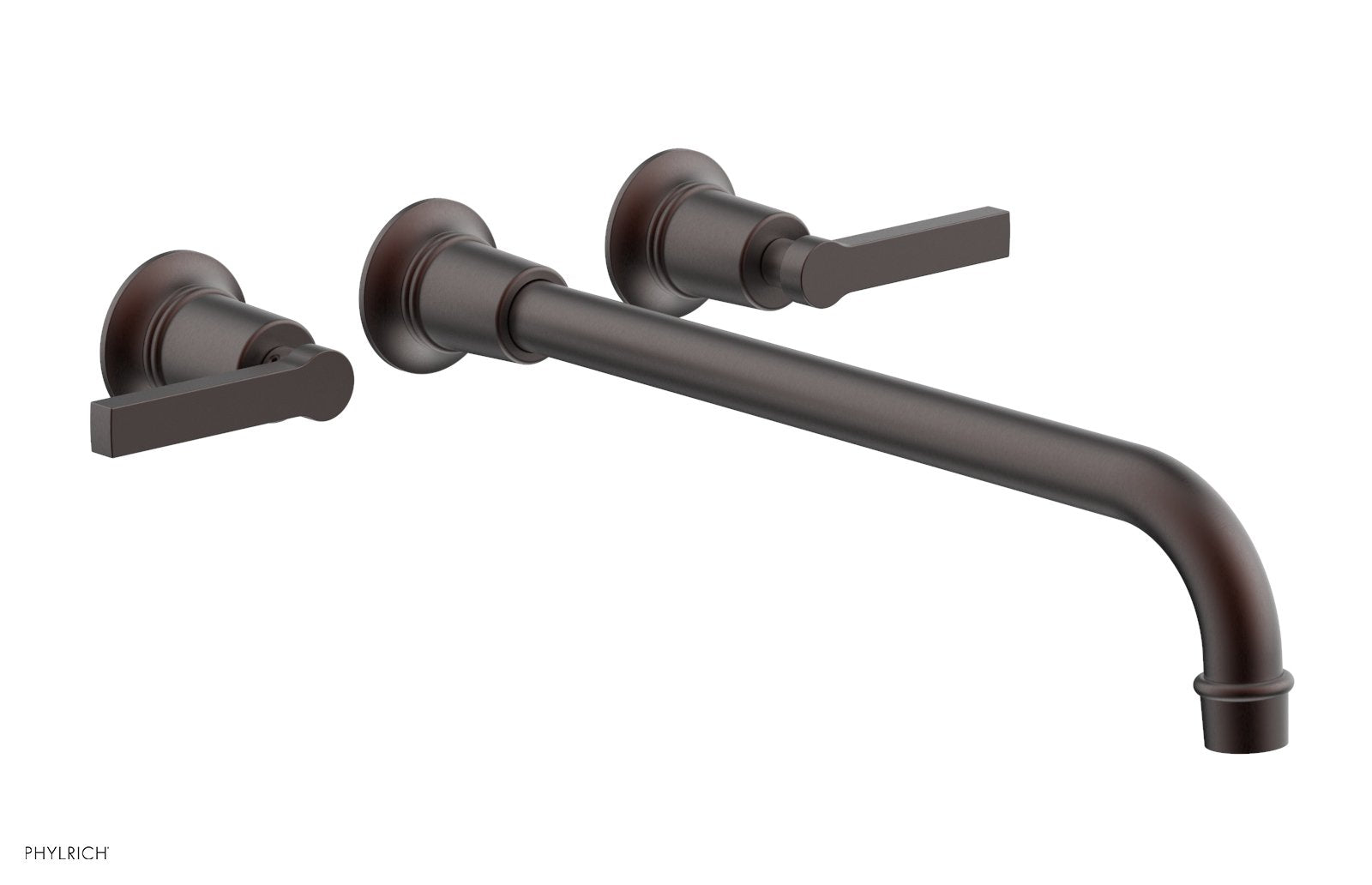 HEX MODERN Wall Mount Lavatory Faucet Set with 14