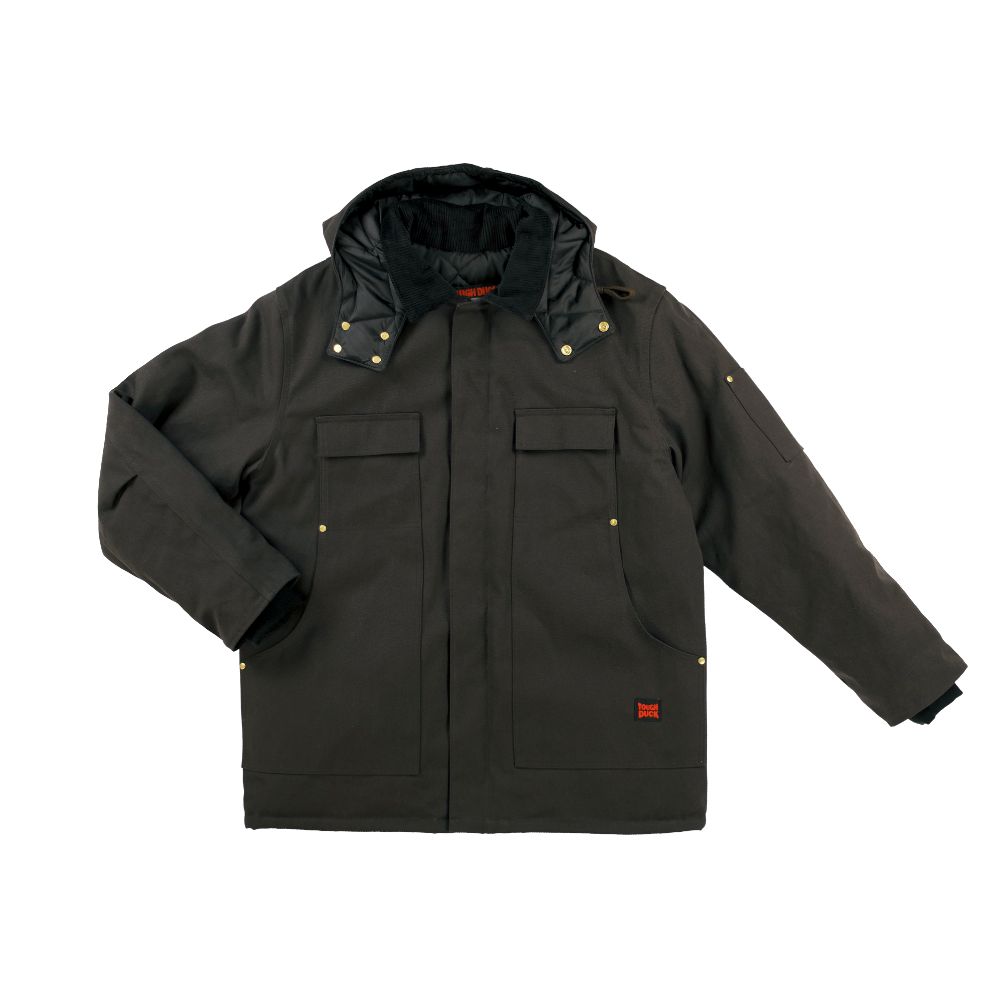 Tough Duck WJ34 Ultimate Duck Parka - Heavy Duty Waterproof Winter Jacket for Men - Ideal for Outdoor Work, Hunting & Cold Weather Activities