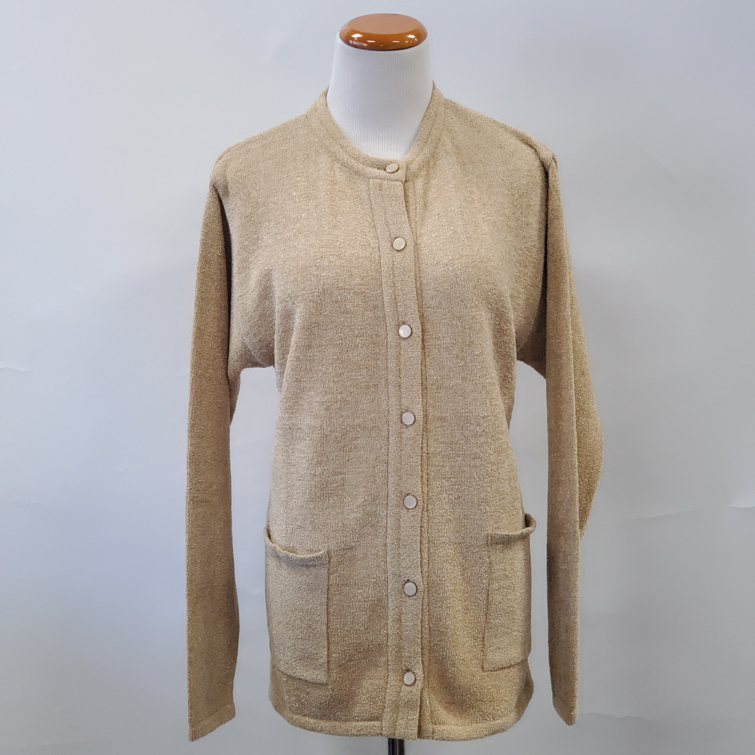 Women's Soft Chenille Button-Up Cardigan Sweater - Cozy Fall & Winter Layering for Casual Outfits and Office Wear