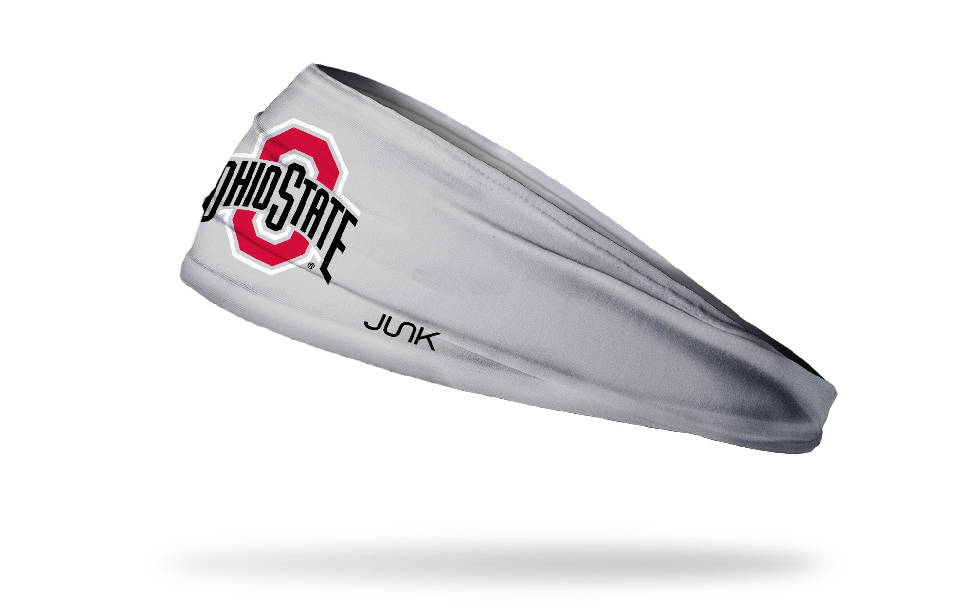 Ohio State Buckeyes Logo Gray Big Bang Lite Headband - Adjustable Sports Headband for Running, Basketball & Workouts - Perfect for Fans & Athletes