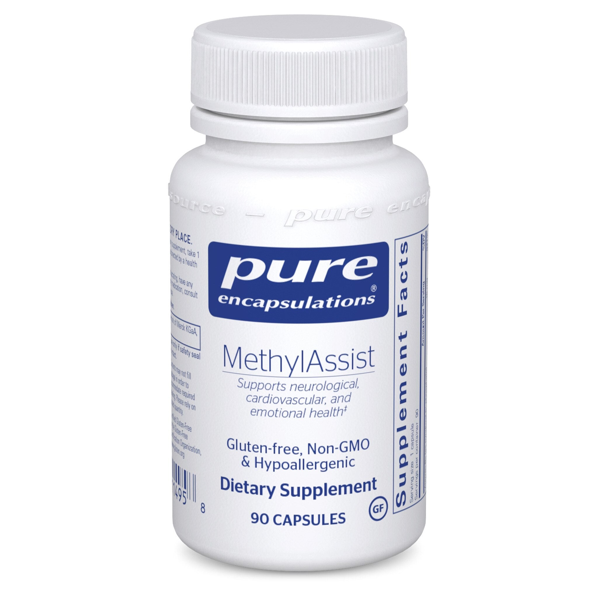 Pure Encapsulations MethylAssist - Methylation Support Supplement for Energy & Detox - Supports Heart, Brain & Liver Health - Perfect for Active Lifestyles & Wellness Routines