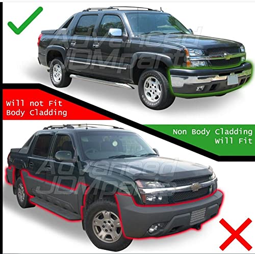 PIT66 LED Headlights and Fog Lights Kit - Compatible with 2003-2006 Chevy Silverado 1500/2500/3500 HD & Avalanche 1500/2500 (Non-Cladding Models Only) | Durable Replacement for Improved Night Visibility & Off-Road Driving