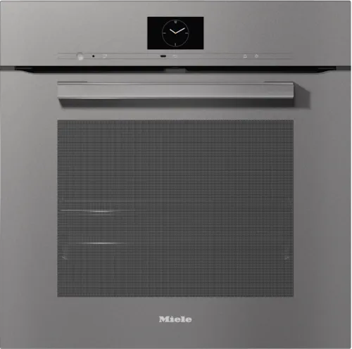 Miele 60cm Built-In Oven H 7660 BP VitroLine Graphite Grey - Pyrolytic Self-Cleaning Oven for Modern Kitchens | Perfect for Baking, Roasting & Entertaining