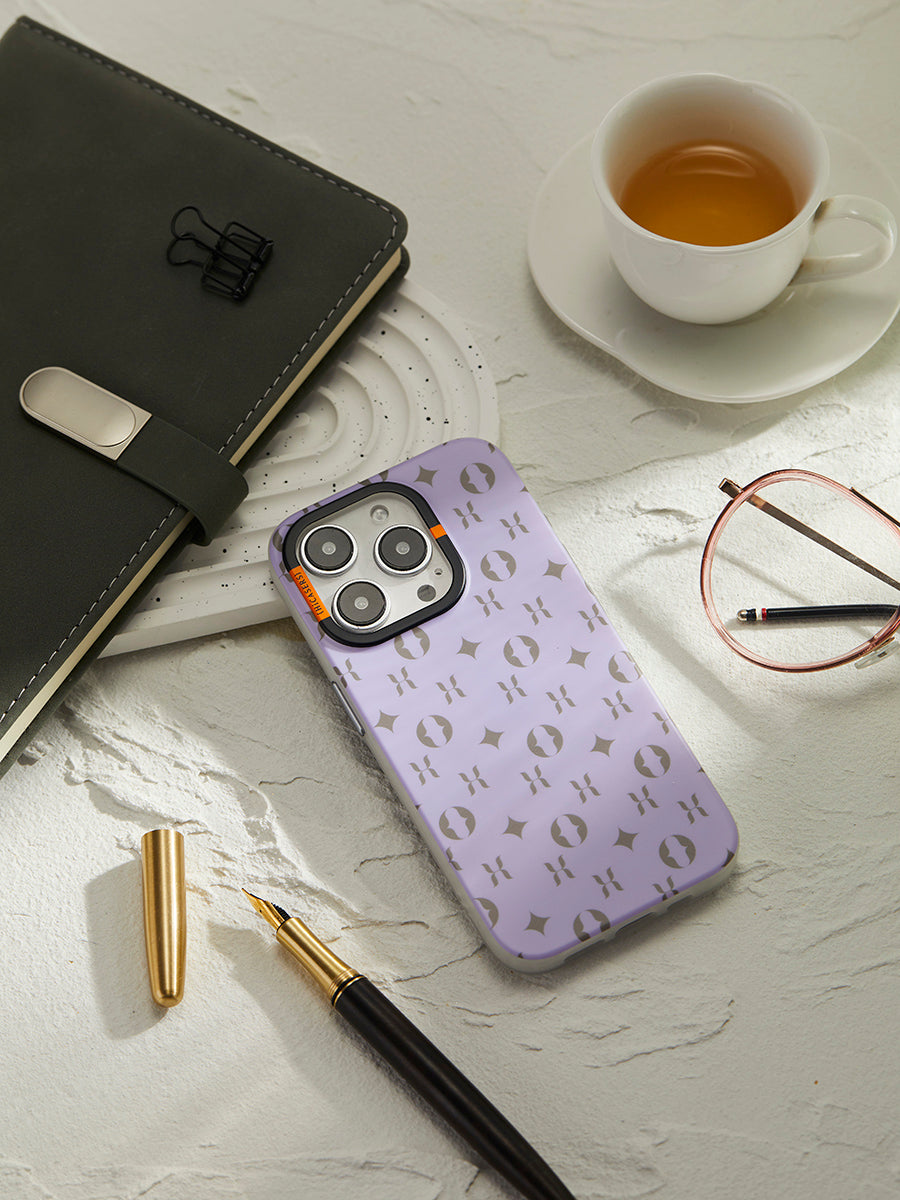 Custom Lavender Logo Phone Case - Personalized Design for iPhone & Samsung - Perfect for Gifts, Promotions & Branding