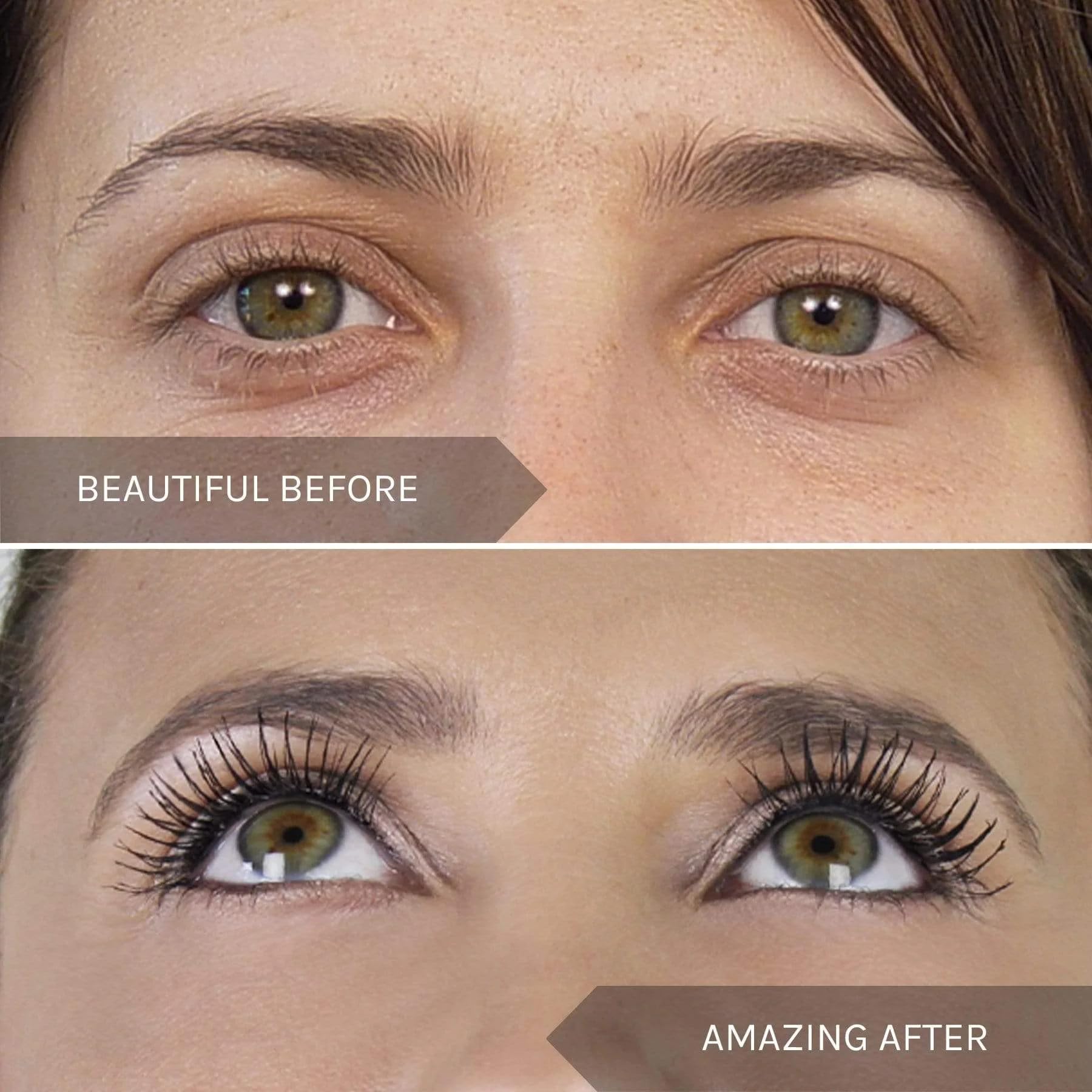 Mirenesse 4D Mega Volume Lash Primer & Super Volume Mascara Duo - Black - Curl Enhancing Eyelash Enhancer for Dramatic Lashes | Perfect for Day to Night Makeup & Special Occasions