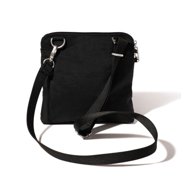 Baggallini Securtex Anti-Theft Crossbody Bag for Women - RFID Blocking, Slash-Resistant, Lightweight Travel Purse - Perfect for Commuting, Shopping & Travel