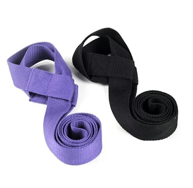 Premium Black Yoga Mat Harness Strap - Adjustable Carrying Sling for Yoga, Exercise & Fitness - Perfect for Gym, Travel & Outdoor Workouts