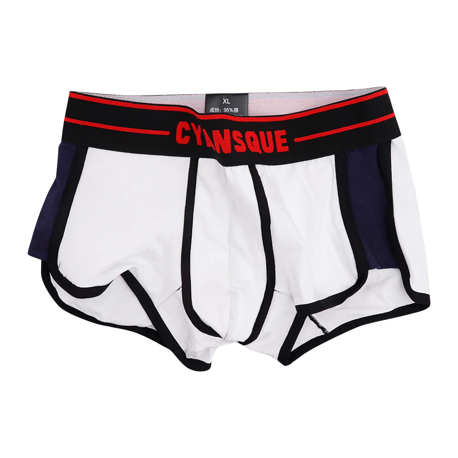 Breathable Cotton Men's Sports Boxer Briefs - Personalized Comfortable Underwear for Active Lifestyles | Gym, Running & Everyday Wear