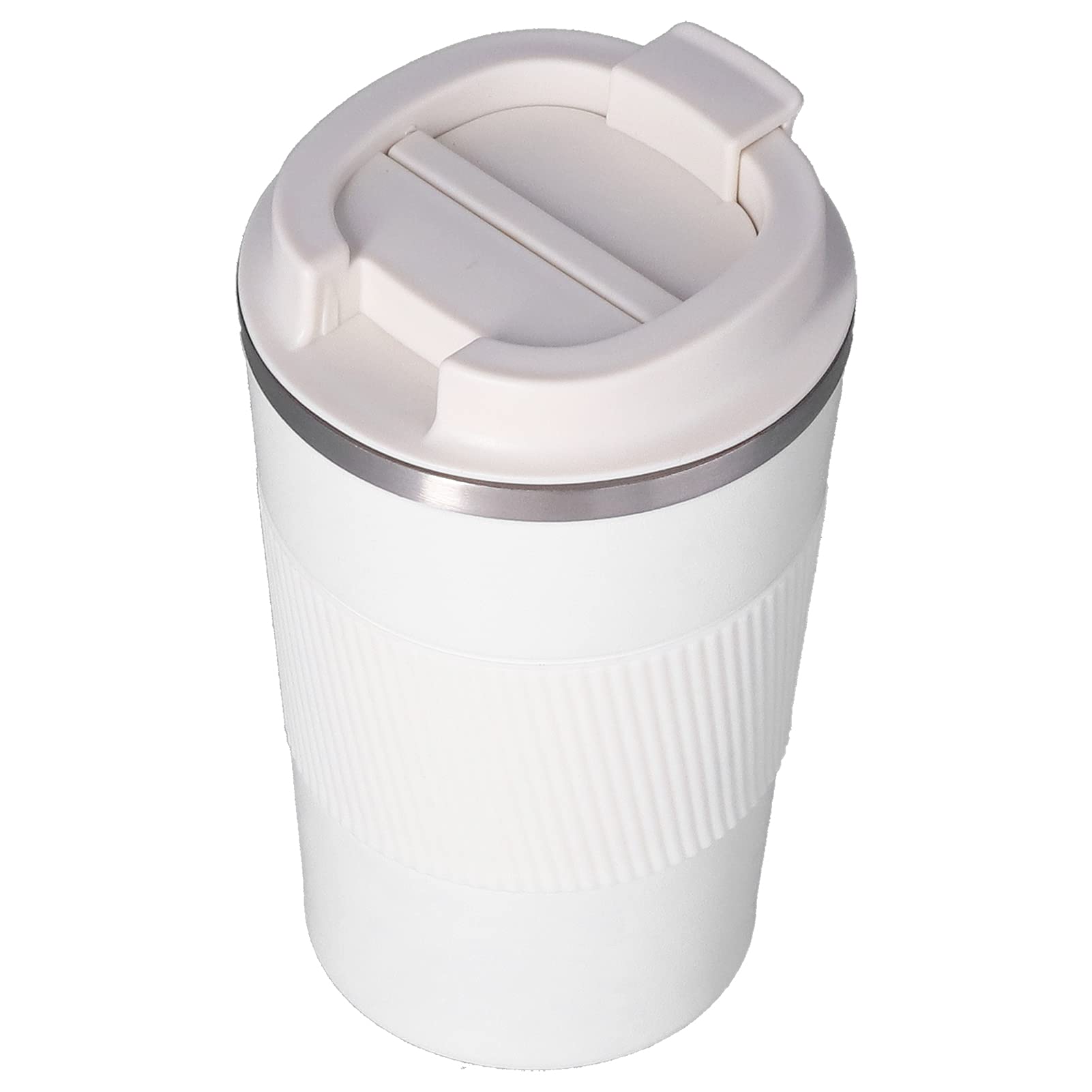 Insulated Stainless Steel Coffee Mug - 380ML, Durable & Portable for Home, Office & Travel
