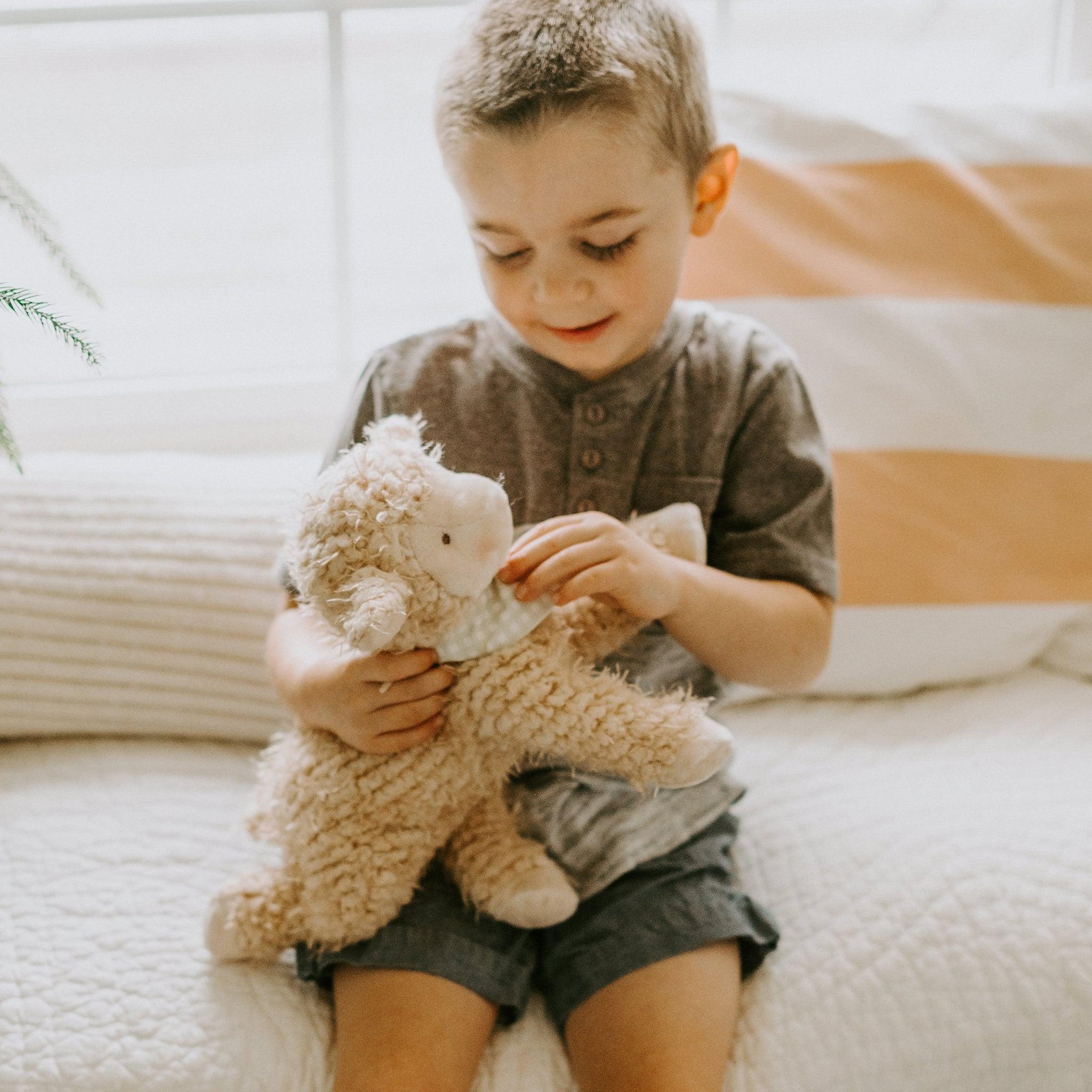 Sheep the Sheep Plush Toy - Soft & Cuddly Stuffed Animal for Kids, Perfect for Bedtime, Playtime & Gifts | Adorable Nursery Decor & Comfort Companion