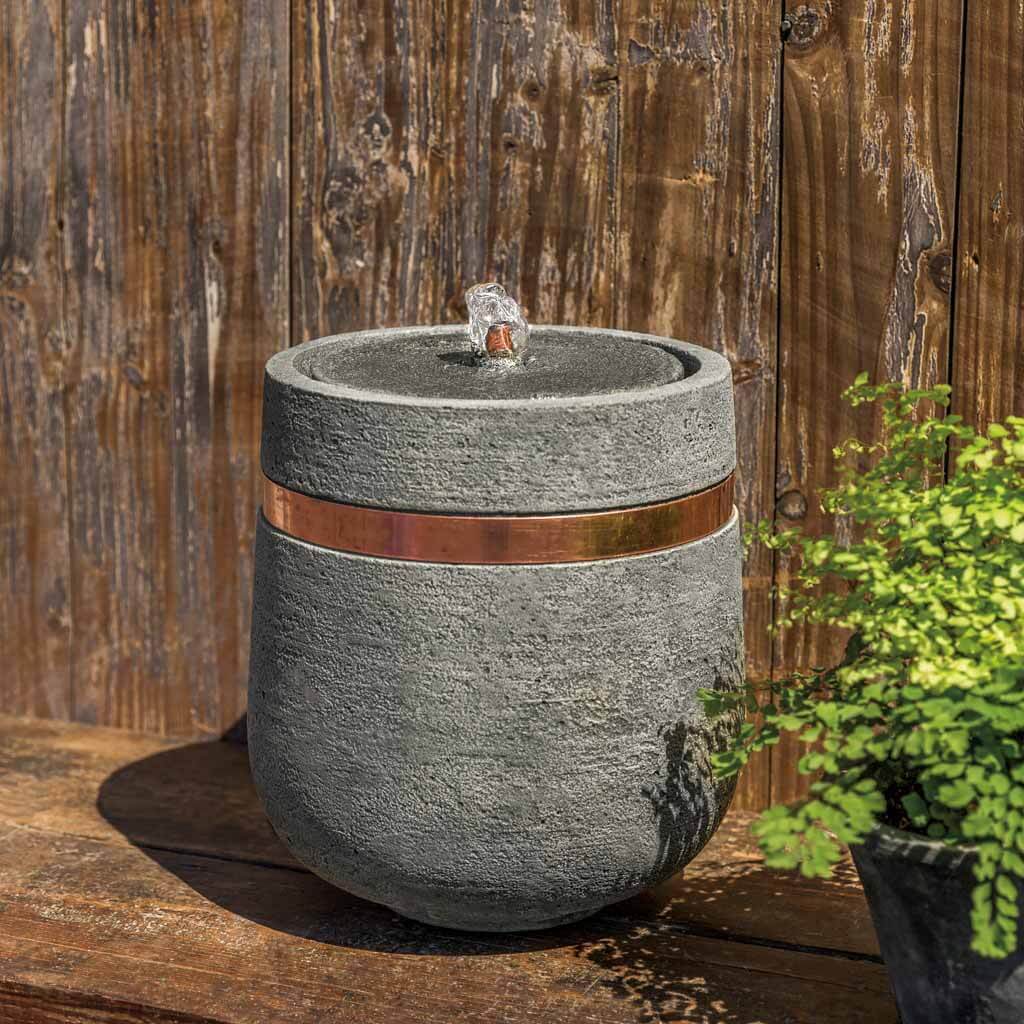Campania International M Series Parabola Fountain - Outdoor Garden Water Feature for Patio, Yard & Landscape Decor