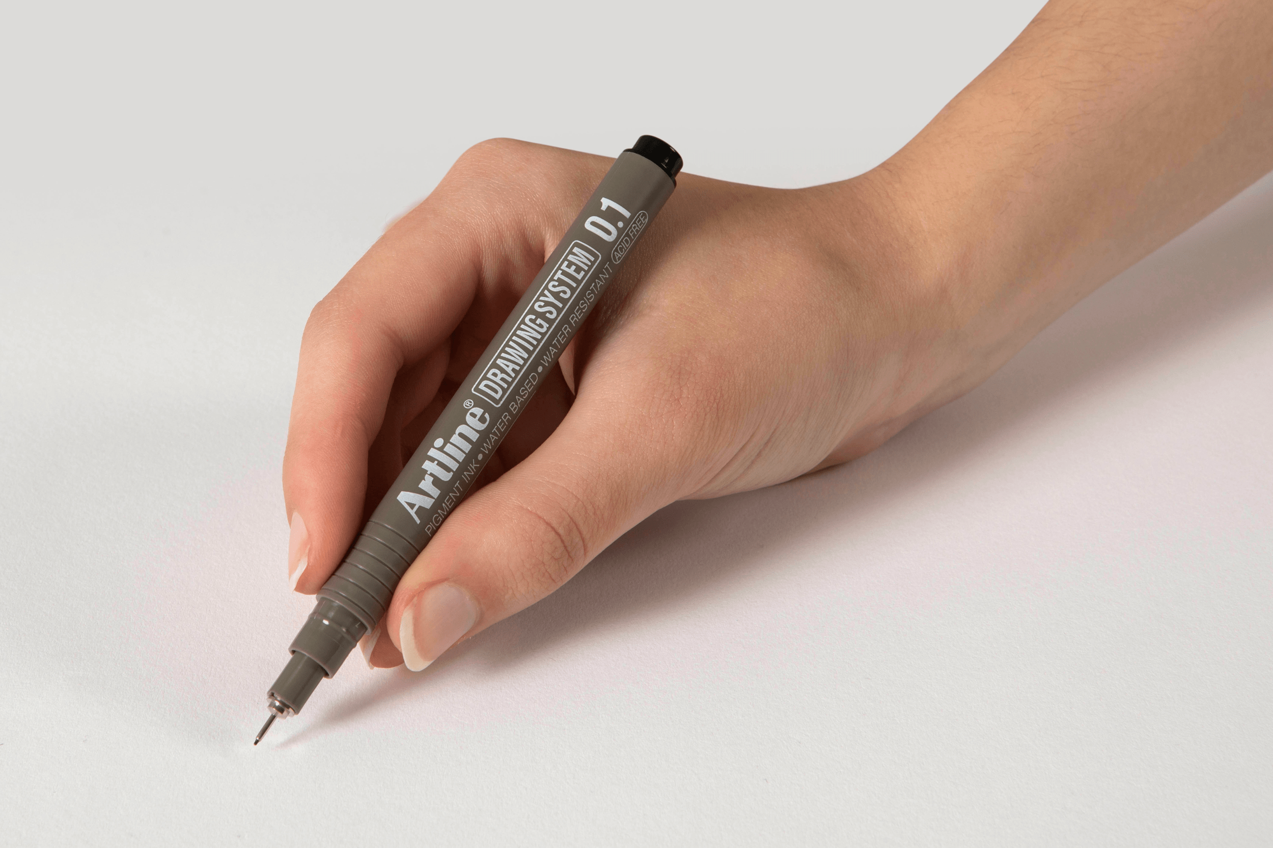 Artline 231 Drawing System Pen - Ultra Fine 0.1mm Tip - Black Ink - 12 Pack Set - Perfect for Technical Drawing, Sketching & Calligraphy
