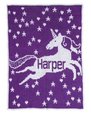 Butterscotch Blankees Unicorn & Stars Stroller Blanket - Soft Baby Stroller Cover for Girls & Boys - Perfect for Car Seats, Shopping Trips & Outdoor Adventures