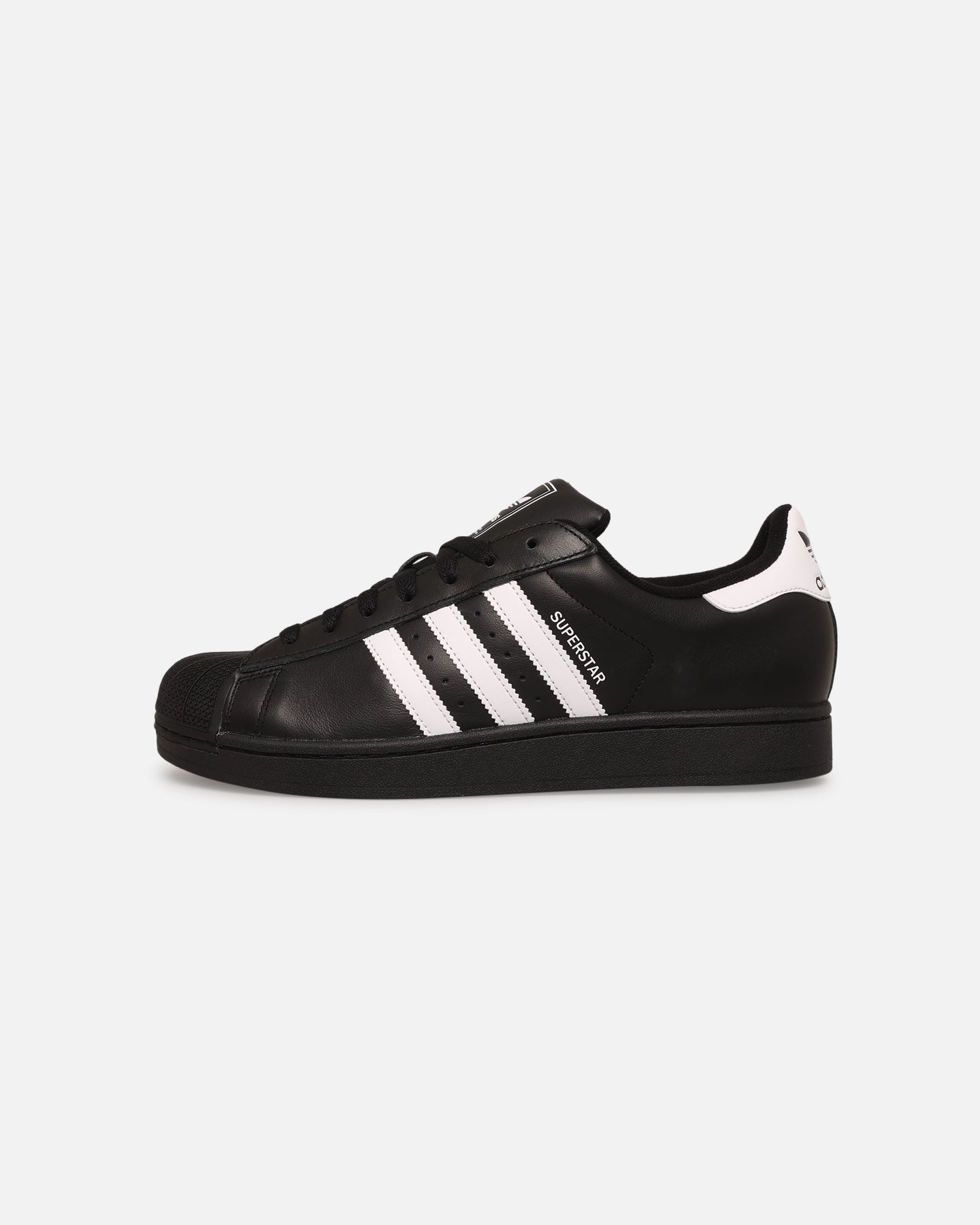 Adidas Superstar II Black Sneakers - Classic White Shell Toe Shoes for Men & Women | Perfect for Casual Wear, Street Style & Everyday Comfort