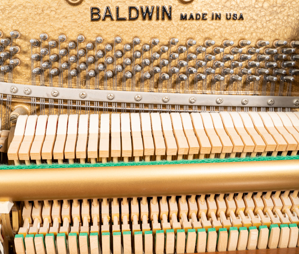 Baldwin 47 B243 Studio Piano - Satin Walnut Finish | Premium Upright Piano for Home & Studio | Serial Number 401723 | Perfect for Music Lessons, Practice & Small Performances
