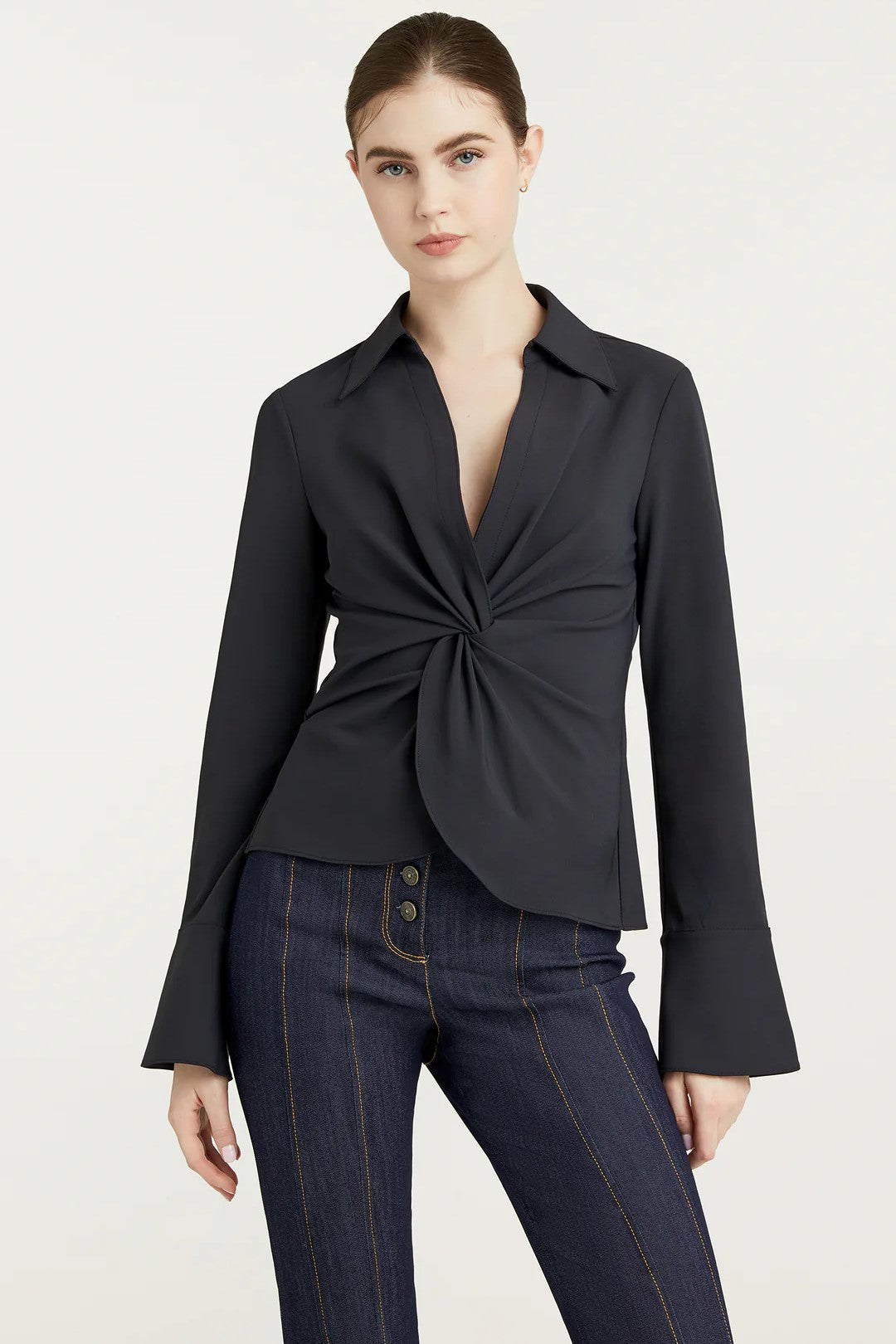Cinq à Sept Mckenna Top - Women's Elegant Blouse for Work & Evening Out | Perfect for Office, Date Night & Special Occasions