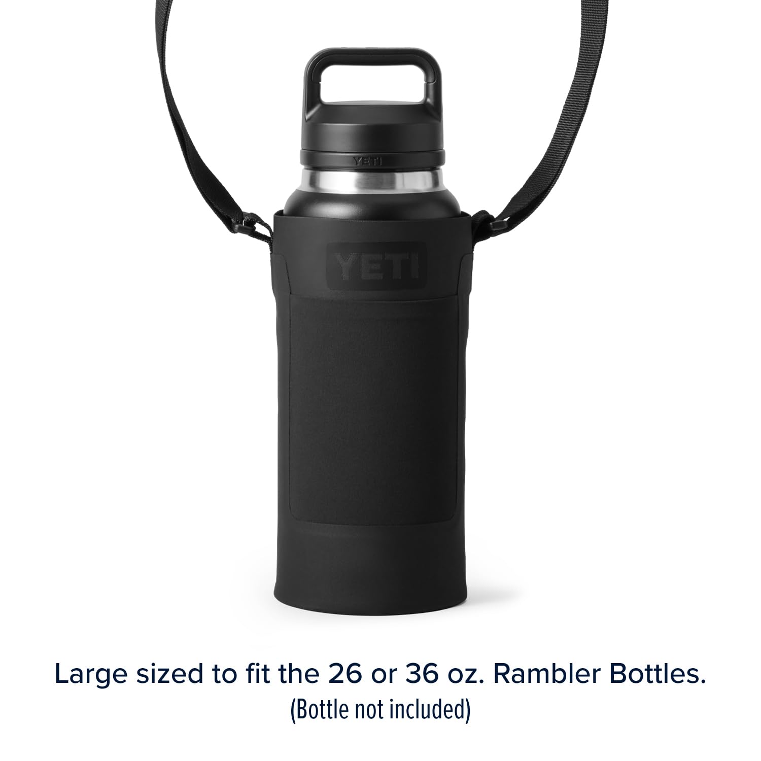 YETI Rambler Bottle Sling - Insulated Water Bottle Holder for 20oz, 30oz & 46oz - Durable & Adjustable Strap for Hiking, Camping & Outdoor Adventures
