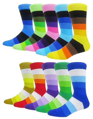Rainbow socks -10P