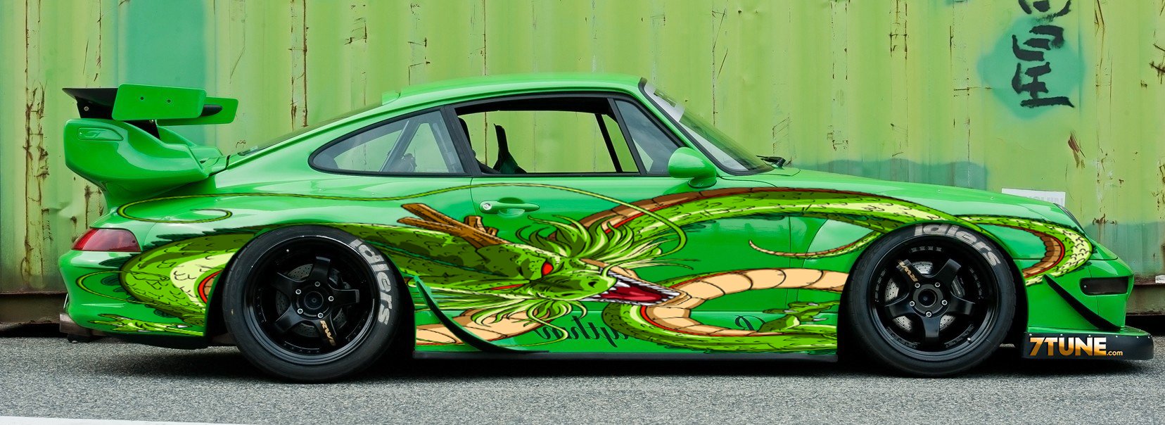 Premium Dragon Full Color Car Decal Sticker - 20