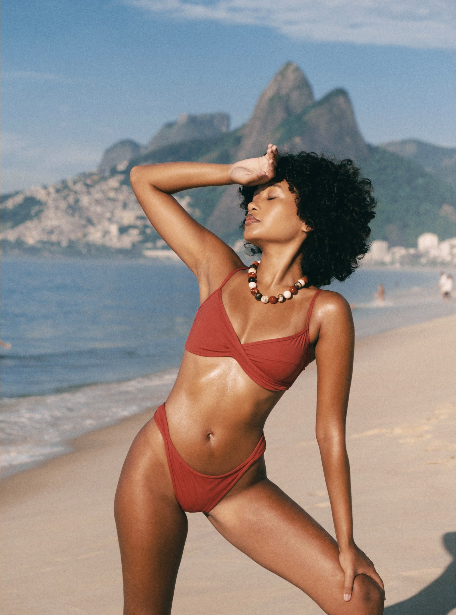 Terracotta Compression Sculpting Infinity Bottom - Perfect for Yoga, Workouts & Activewear Styling