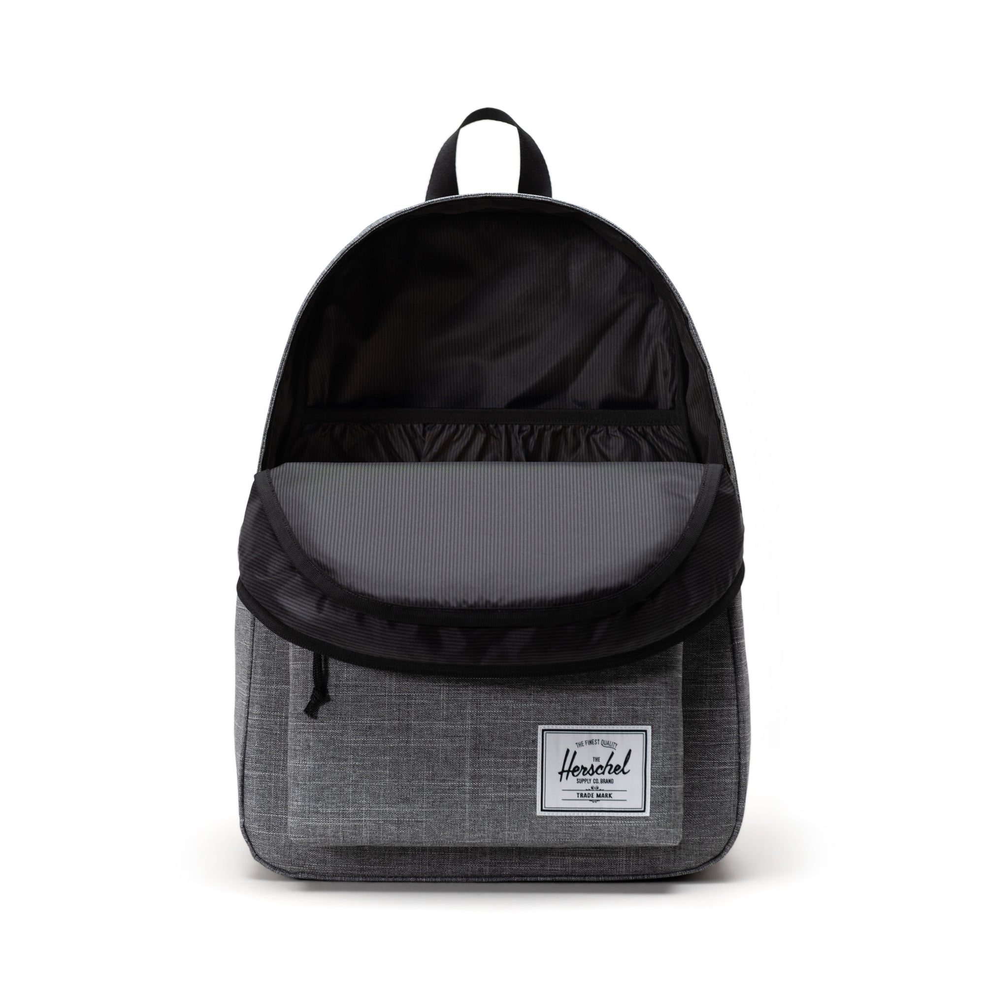 Herschel Raven Crosshatch XL Classic Backpack - Stylish & Durable Travel Backpack for Men & Women - Perfect for School, Work, Hiking & Everyday Use