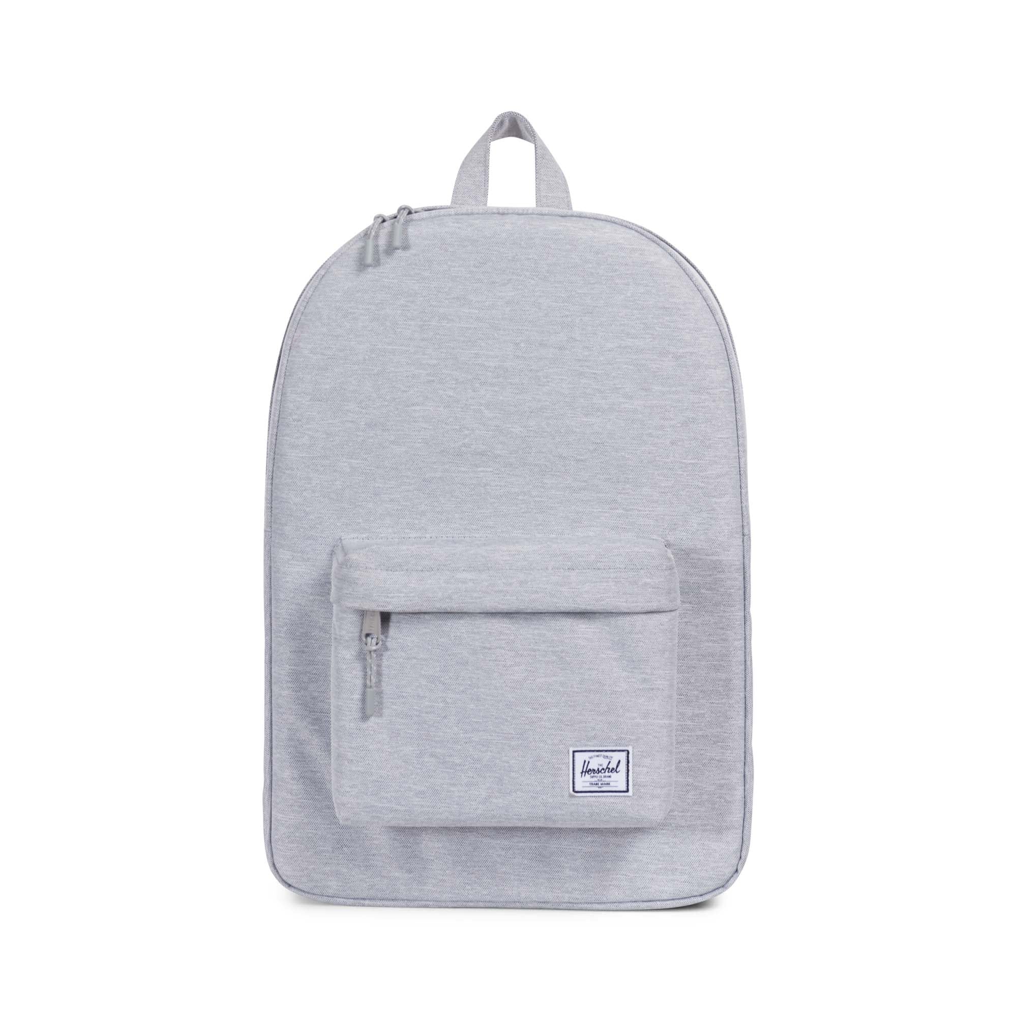 Herschel Classic Backpack - Light Grey School & Travel Laptop Backpack for Men & Women | Durable Water-Resistant Daypack for Work, College & Outdoor Adventures