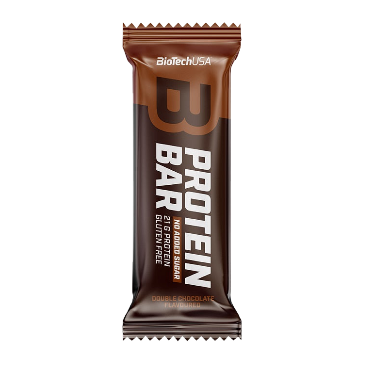 BioTechUSA Protein Bar - Double Chocolate Flavor, 16 Pack (70g Each) | High Protein Snack for Workout Recovery, Energy Boost & On-the-Go Nutrition