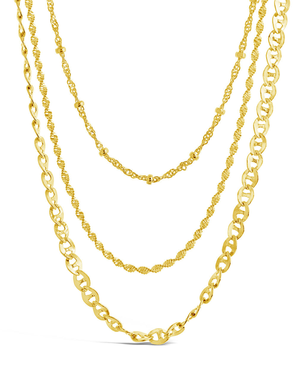 Lanora Layered Chain Necklace for Women - Trendy Gold & Silver Layered Necklaces, Dainty Minimalist Jewelry Gift for Her | Perfect for Everyday Wear, Date Nights & Special Occasions
