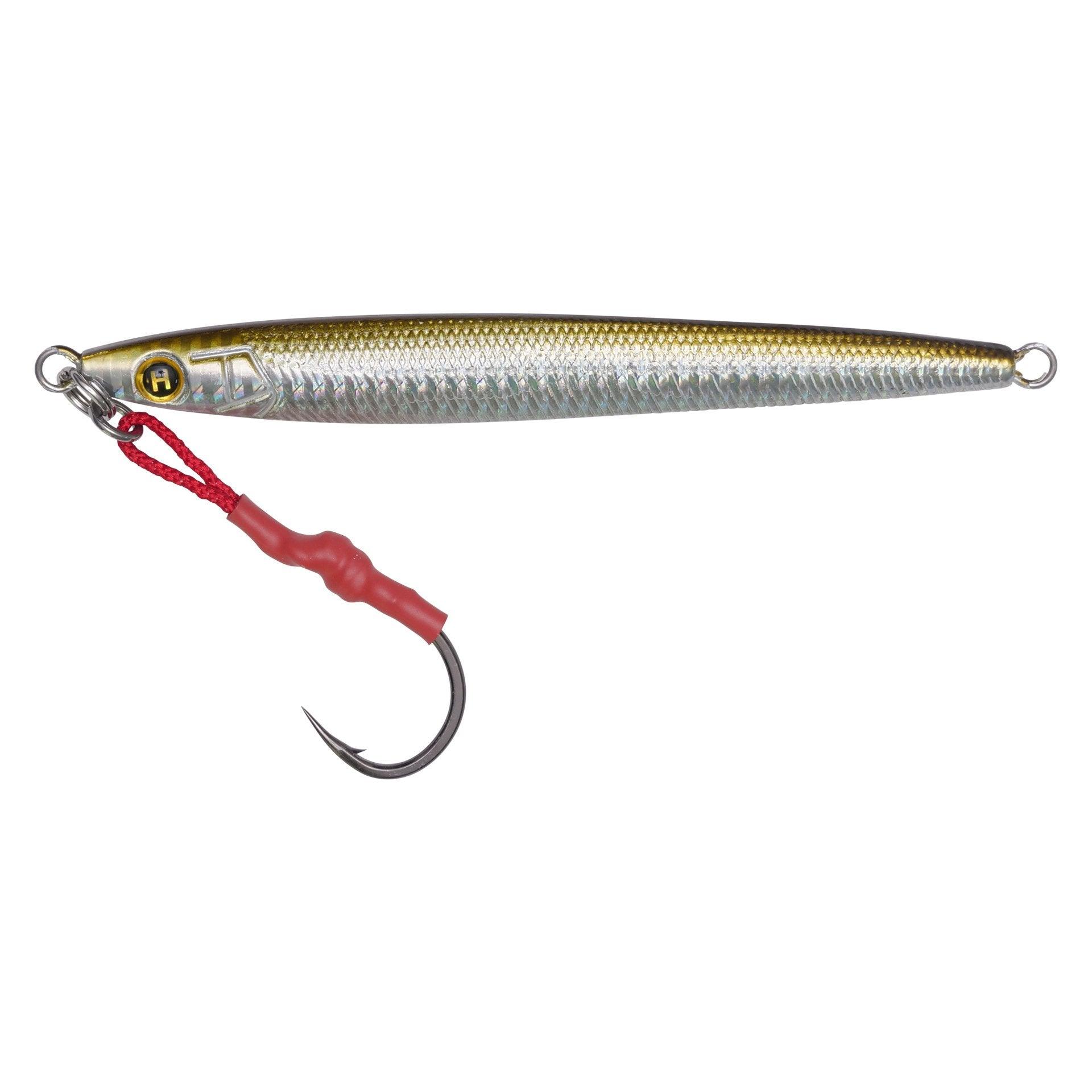 Premium Hogy Sand Eel Jigs with Assist Hooks - Saltwater Fishing Lures for Striped Bass, Bluefish & Tuna - Ideal for Surf Casting, Kayak Fishing & Offshore Angling