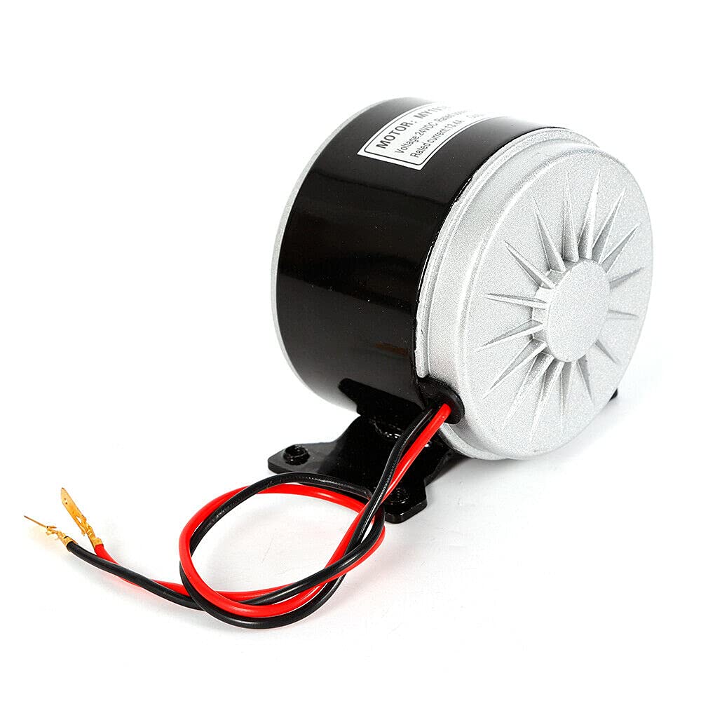 FIKNEE 12V-24V DC Permanent Magnet Brushed Motor Generator Kit - High Power Electric Scooter Motor with Speed Controller for E-Scooters, Wind Turbines, DIY Projects & STEM Education
