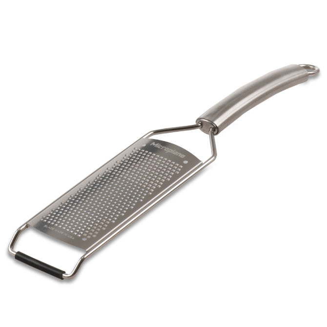 Premium Microplane Grater - Ultra Sharp Stainless Steel Zester for Cheese, Chocolate, Citrus & More - Perfect for Baking, Cooking & Garnishing Dishes